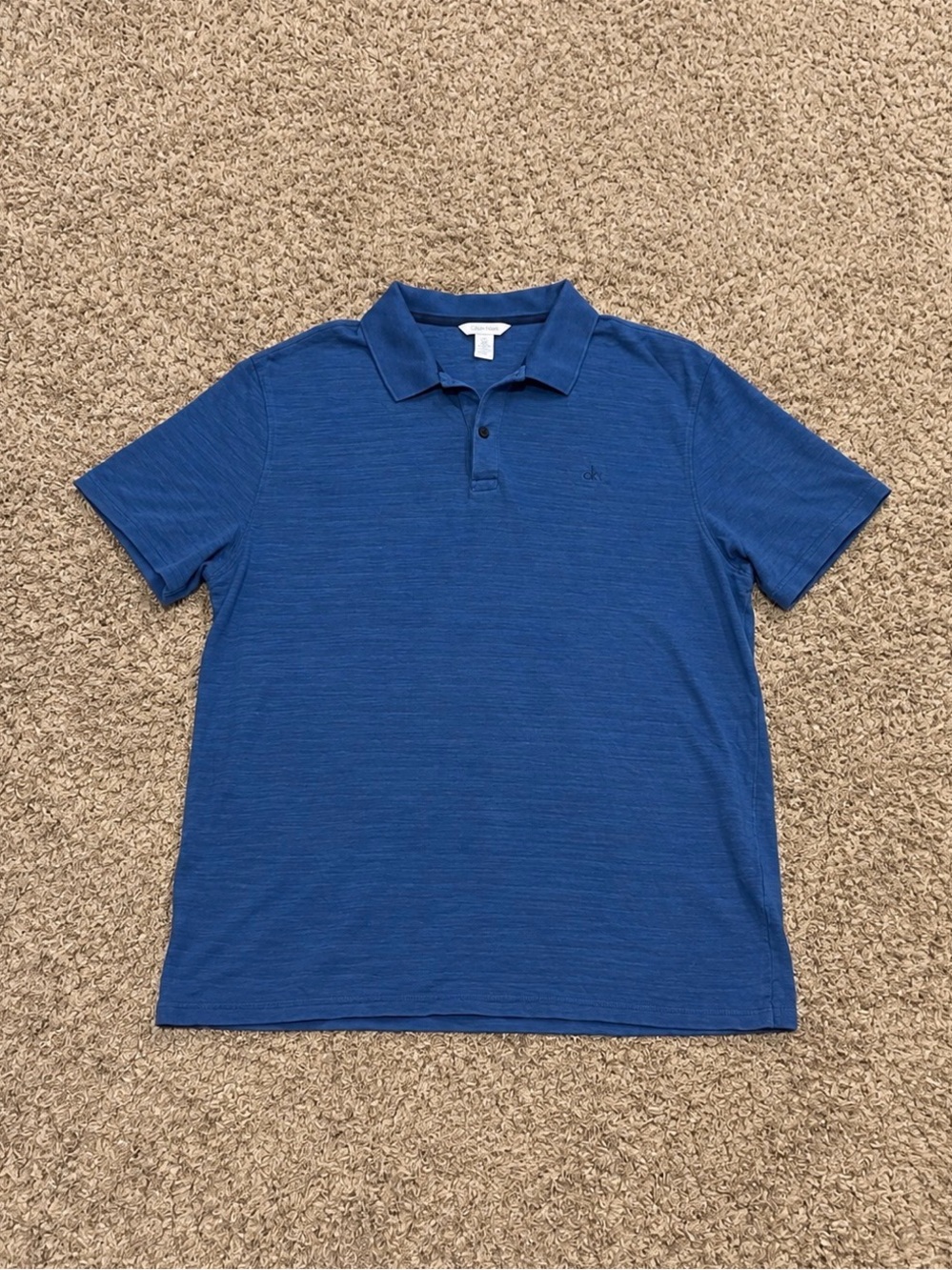 Calvin Klein Blue Men’s Polo Shirt
